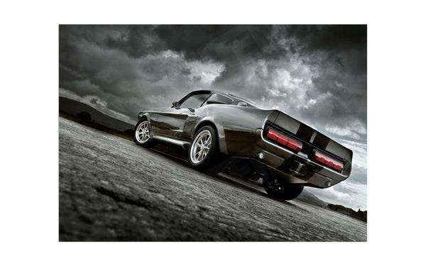 1967 Shelby GT500 ’Eleanor’ (rear) A3 (297 x 420 mm / 11.7 x 16.5 in) / Aluminium Composite / No Mount