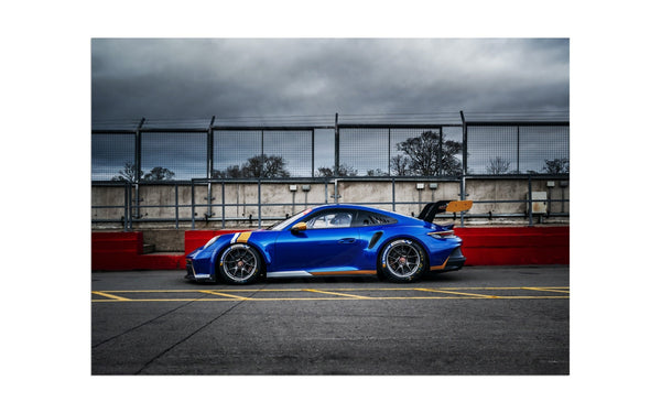 Porsche 911 (992) GT3 Cup A3 (297 x 420 mm / 11.7 x 16.5 in) / Aluminium Composite / No Mount