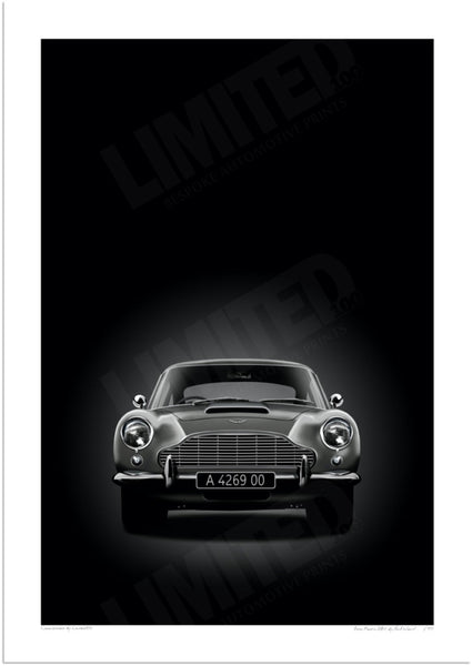 Aston Martin DB5 A 4269 00 (Type C) A3 (297 x 420 mm / 11.7 x 16.5 in) / Print-Only (Fine Art Paper) / No Mount