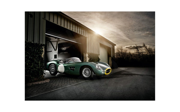 1957 Aston Martin DBR2 (Location B) S (420mm x 289) / Aluminium Composite / No Mount