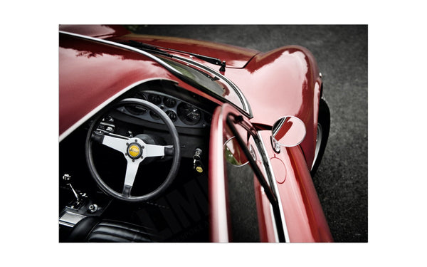 Ferrari Dino 246 GT A3 (297 x 420 mm / 11.7 x 16.5 in) / Aluminium Composite / No Mount