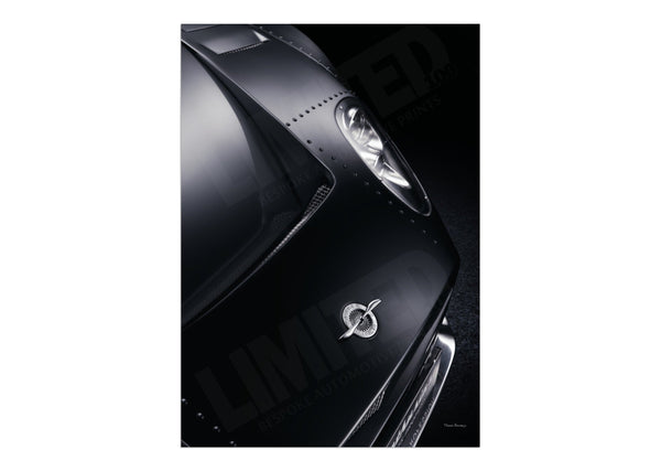 Spyker C8 Double 12S (detail) A3 (297 x 420 mm / 11.7 x 16.5 in) / Aluminium Composite / No Mount