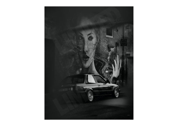 BMW E30 320i S (380mm x 297) / Aluminium Composite / No Mount