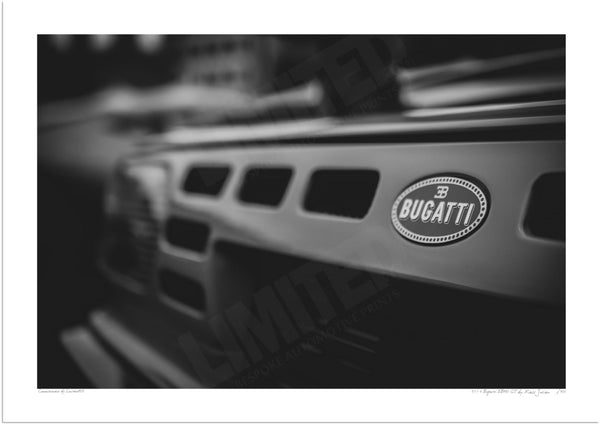 1994 Bugatti EB110 GT A3 (297 x 420 mm / 11.7 x 16.5 in) / Print-Only (Fine Art Paper) / No Mount