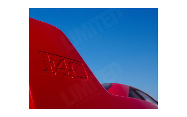 Ferrari F40 detail S (297 x 380 mm) / Aluminium Composite / No Mount