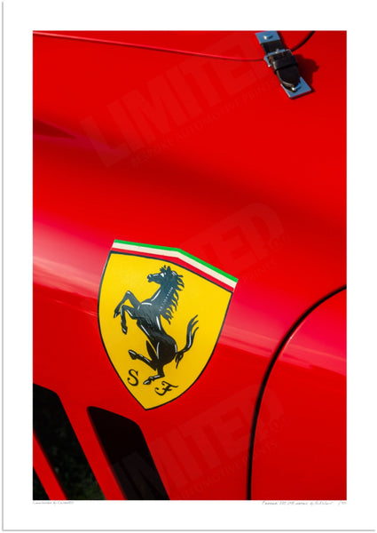 Ferrari 330 LMB detail A3 (297 x 420 mm / 11.7 x 16.5 in) / Print Only (Fine Art Paper) / No Mount
