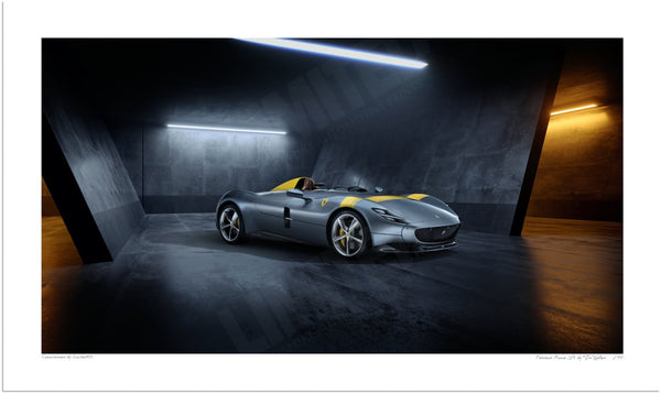 Ferrari Monza SP1 S (420 x 249 mm) / Print-Only (Fine Art Paper) / No Mount