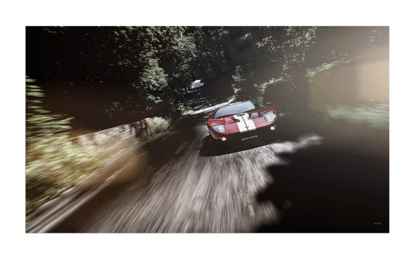 Ford GT Road Race S (420mm x 240) / Aluminium Composite / No Mount