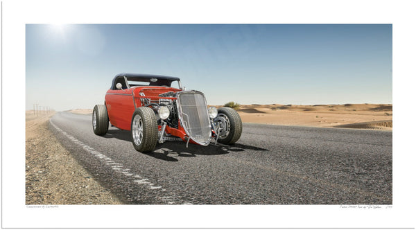 Ford Street Rod S (420mm x 231) / Print-Only (Fine Art Paper) / No Mount