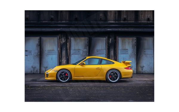 2011 Porsche 911 Carrera GTS A3 (297 x 420 mm / 11.7 x 16.5 in) / Aluminium Composite / No Mount