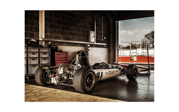 1968 Lotus 41X (rear) A3 (297 x 420 mm / 11.7 x 16.5 in) / Aluminium Composite / No Mount
