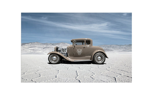 Ford Hot Rod in the Death Valley S (420mm x 266) / Aluminium Composite / No Mount