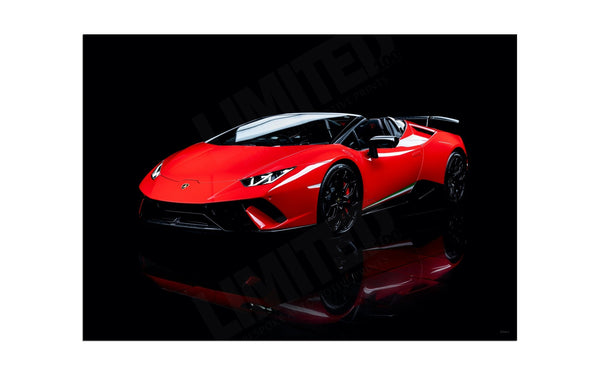 Lamborghini Huracán Performante A3 (297 x 420 mm / 11.7 x 16.5 in) / Aluminium Composite / No Mount
