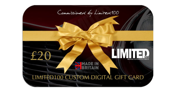 Limited100 Digital Gift Card £20.00 Gift card