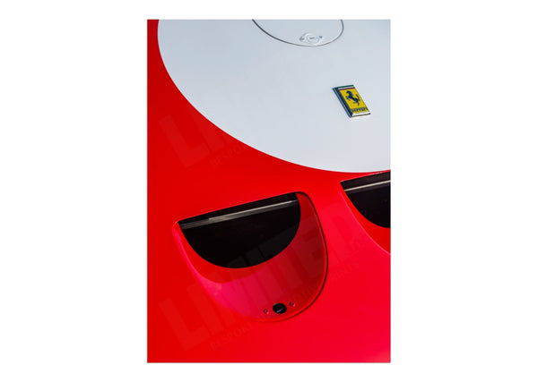 Ferrari 330 LMB detail A3 (297 x 420 mm / 11.7 x 16.5 in) / Aluminium Composite / No Mount