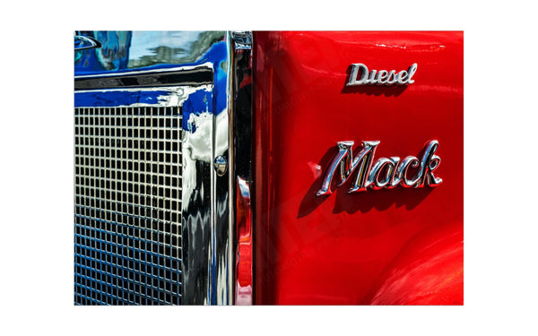 Mack Truck at Statfold Barn Railway A3 (297 x 420 mm / 11.7 x 16.5 in) / Aluminium Composite / No Mount
