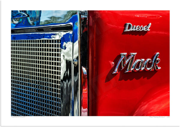 Mack Truck at Statfold Barn Railway A3 (297 x 420 mm / 11.7 x 16.5 in) / Print-Only (Fine Art Paper) / No Mount