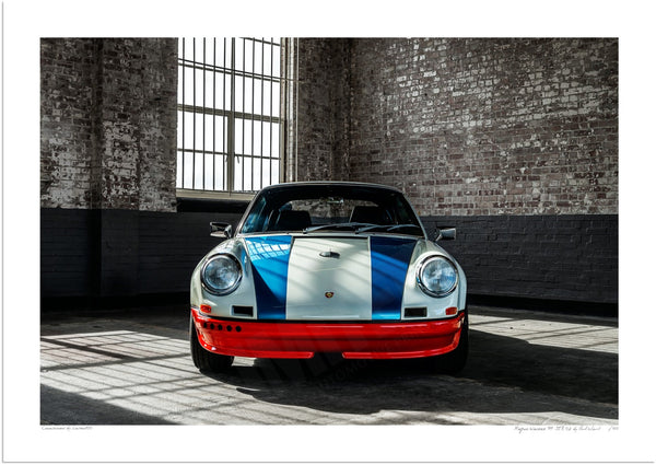 Magnus Walker Outlaw 911 ’STR 02’ at Bicester Heritage A3 (297 x 420 mm / 11.7 x 16.5 in) / Print-Only (Fine Art Paper)