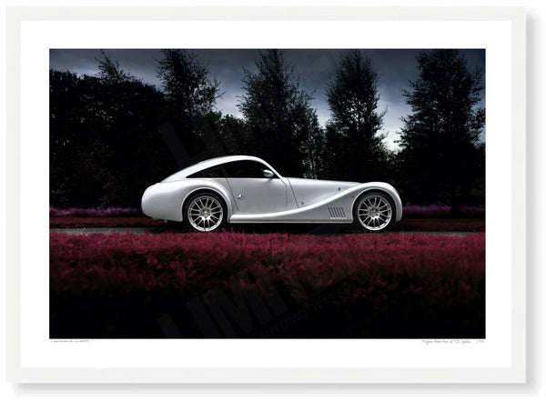 Morgan AeroMax A3 (297 x 420 mm / 11.7 x 16.5 in) / White Wood Frame (Printed on Fine Art Paper) / No Mount