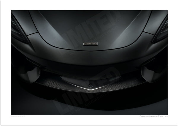 McLaren 570S Carbon A3 (297 x 420 mm / 11.7 x 16.5 in) / Print-Only (Fine Art Paper) / No Mount