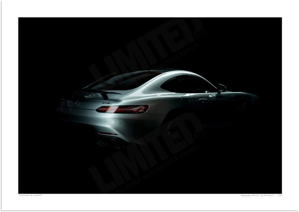 Mercedes-AMG GT S A3 (297 x 420 mm / 11.7 x 16.5 in) / Print-Only (Fine Art Paper) / No Mount