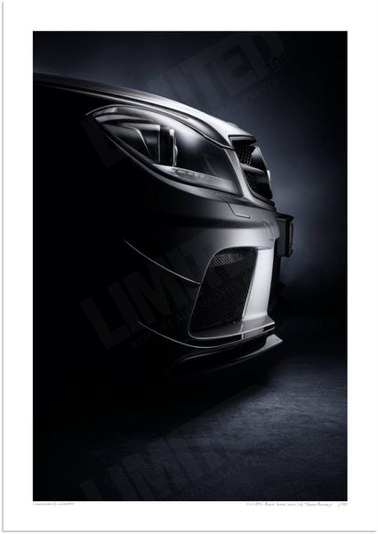 C63 AMG Black Series (detail) A3 (297 x 420 mm / 11.7 x 16.5 in) / Print-Only (Fine Art Paper) / No Mount