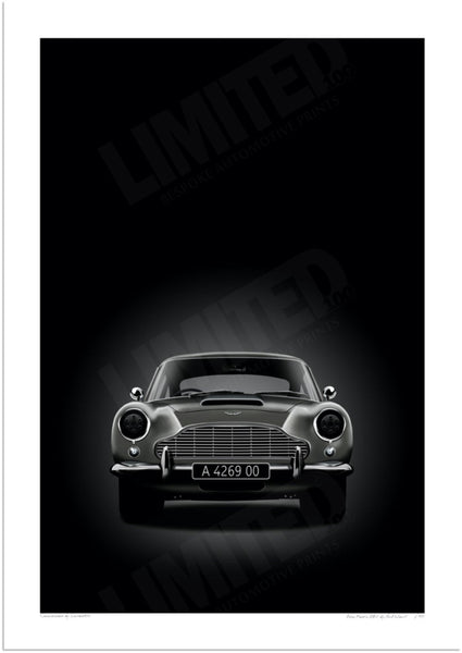 Aston Martin DB5 A 4269 00 (Type D) A3 (297 x 420 mm / 11.7 x 16.5 in) / Print-Only (Fine Art Paper) / No Mount