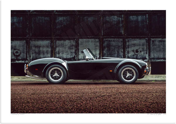 Autokraft MkIV AC Cobra (side profile) A3 (297 x 420 mm / 11.7 x 16.5 in) / Print-Only (Fine Art Paper) / No Mount