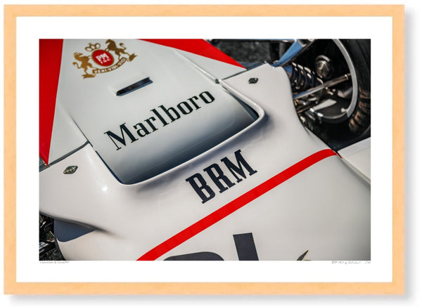 BRM P160 A3 (297 x 420 mm / 11.7 x 16.5 in) / Wood Frame (Printed on Fine Art Paper) / No Mount