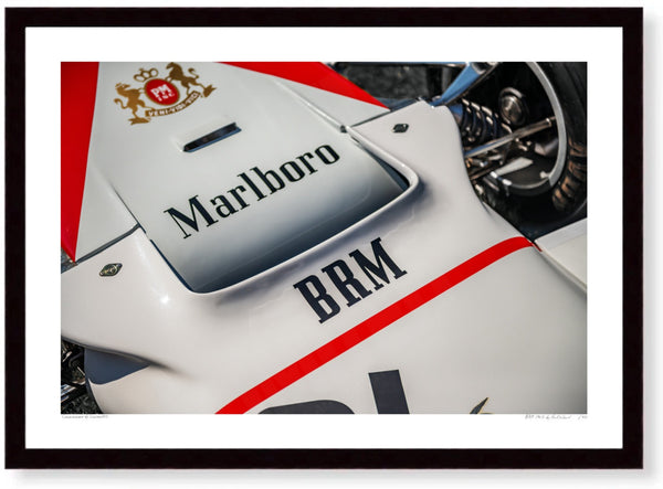 BRM P160 A3 (297 x 420 mm / 11.7 x 16.5 in) / Black Wood Frame (Printed on Fine Art Paper) / No Mount