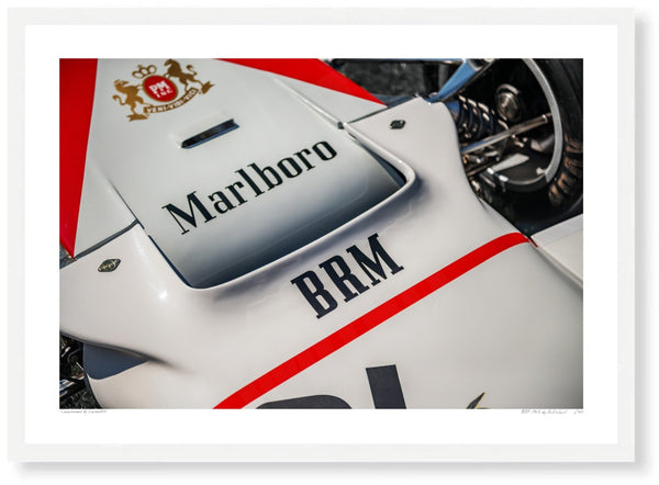 BRM P160 A3 (297 x 420 mm / 11.7 x 16.5 in) / White Wood Frame (Printed on Fine Art Paper) / No Mount