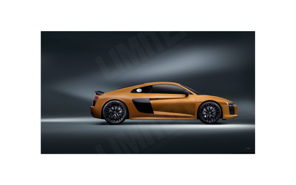 Audi R8 V10 Plus S (420mm x 241) / Aluminium Composite / No Mount