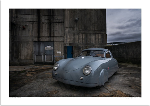 Porsche 356 Gmünd coupe replica A3 (297 x 420 mm / 11.7 x 16.5 in) / Print-Only (Fine Art Paper) / No Mount