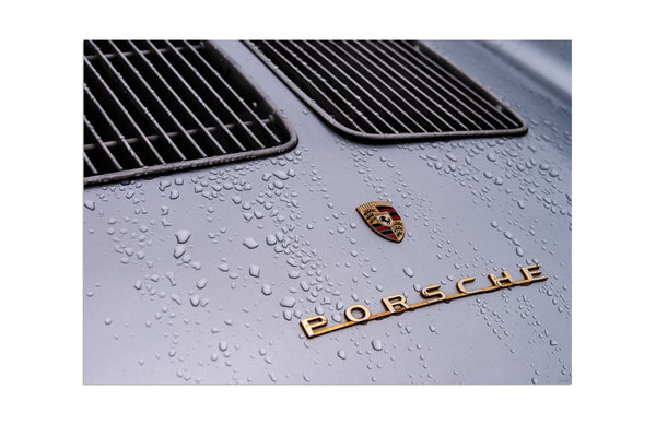 Porsche 356A Coupe detail A3 (297 x 420 mm / 11.7 x 16.5 in) / Aluminium Composite / No Mount