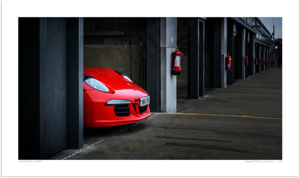 Porsche 911 GTS (991) S (420mm x 249) / Print-Only (Fine Art Paper) / No Mount