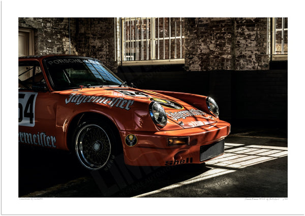 Porsche Kremer 911 RSR at Bicester Heritage A3 (297 x 420 mm / 11.7 x 16.5 in) / Print-Only (Fine Art Paper) / No Mount