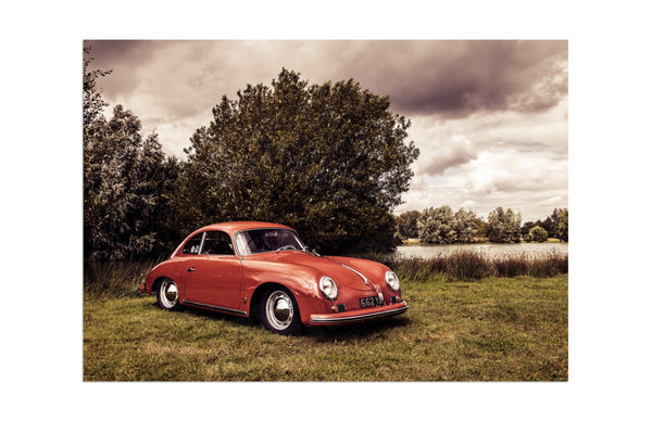 1957 Porsche 356A A3 (297 x 420 mm / 11.7 x 16.5 in) / Aluminium Composite / No Mount