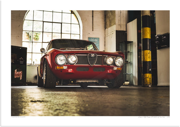 Zero6 Alfa Romeo GTV2000 A3 (297 x 420 mm / 11.7 x 16.5 in) / Print-Only (Fine Art Paper) / No Mount