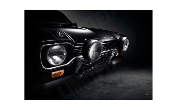 Ford Escort Mk1 RS2000 A3 (297 x 420 mm / 11.7 x 16.5 in) / Aluminium Composite / No Mount