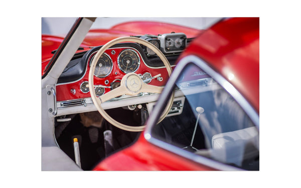 1956 Mercedes-Benz 300 SL A3 (297 x 420 mm / 11.7 x 16.5 in) / Aluminium Composite / No Mount