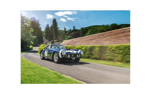 Ferrari 250 GT SWB (Stirling Moss car) at Shelsley Walsh S (420mm x 283) / Aluminium Composite / No Mount