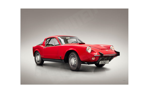 Saab Sonett II A3 (297 x 420 mm / 11.7 x 16.5 in) / Aluminium Composite / No Mount