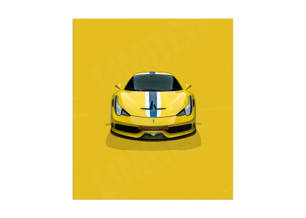 Ferrari 458 Speciale S (335mm x 297) / Aluminium Composite / No Mount