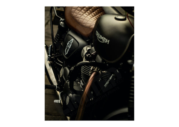 Triumph Street Twin S (380mm x 297) / Aluminium Composite / No Mount
