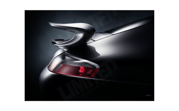 Porsche 911 GT3 (996) A3 (297 x 420 mm / 11.7 x 16.5 in) / Aluminium Composite / No Mount