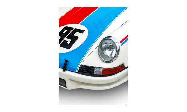 Porsche 911 RSR detail A3 (297 x 420 mm / 11.7 x 16.5 in) / Aluminium Composite / No Mount