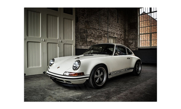 Singer Porsche 911 at Bicester Heritage A3 (297 x 420 mm / 11.7 x 16.5 in) / Aluminium Composite / No Mount