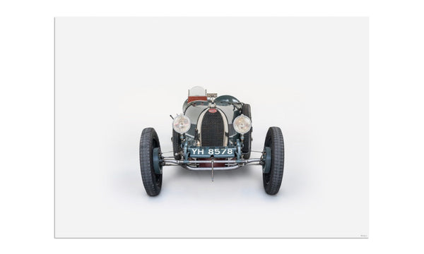 1926 Bugatti Type 35A A3 (297 x 420 mm / 11.7 x 16.5 in) / Aluminium Composite / No Mount