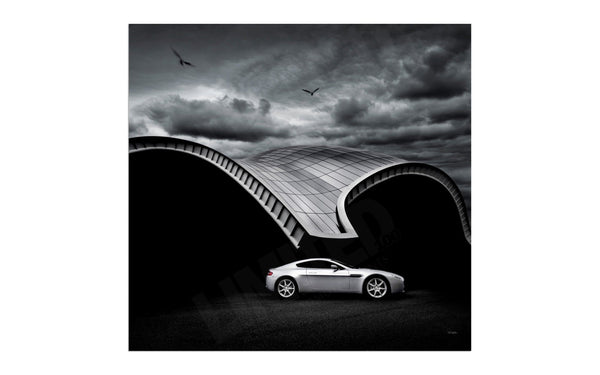 Aston Martin V8 Vantage S (310mm x 297) / Aluminium Composite / No Mount