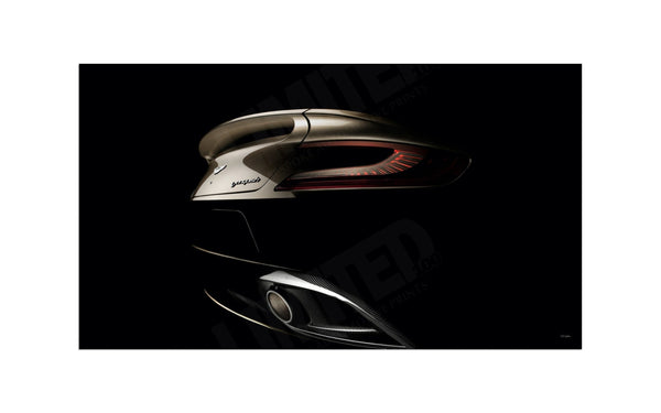 Aston Martin Vanquish detail (second generation rear) S (420mm x 239) / Aluminium Composite / No Mount